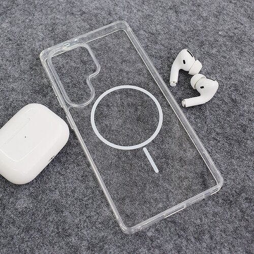  Maska za Samsung S25 Ultra Mag Case Clear Slim bela Cene
