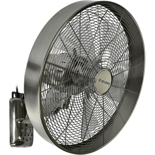 ZEVENTI - Zidni ventilator FREEZE 50W/230V prečnika 40 cm hrom + daljinski upravljač Cene