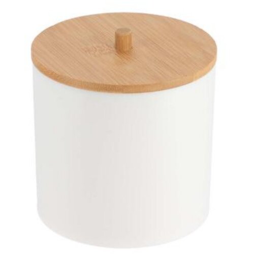 Tendance kutija za vatu bath 7,5x10 cm bambus bela Slike