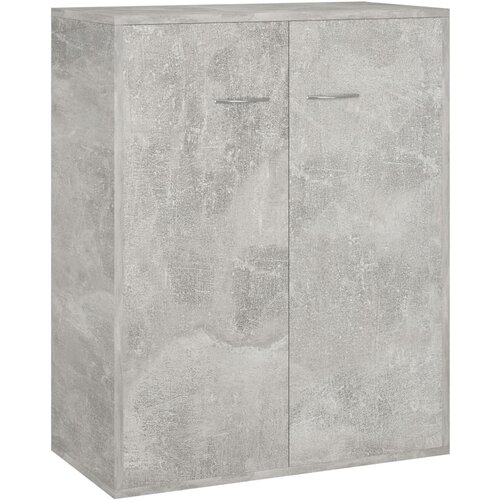 Maison Chic Komoda - Predalnik betonsko siva 60x30x75 cm iverna plošča, (21720454) Cene