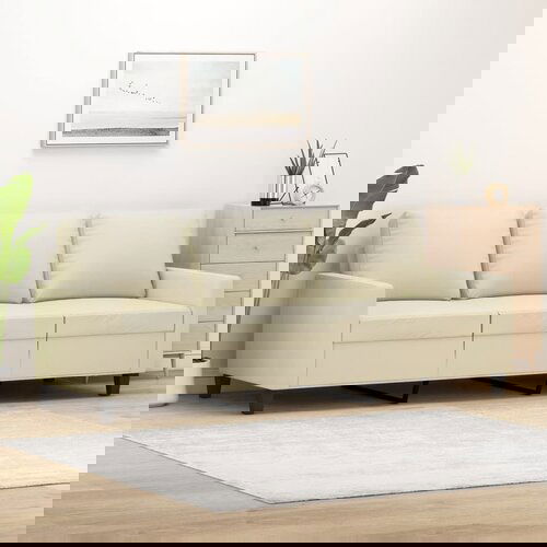 The Living Store Trosed krem 180 cm umetno usnje - Trosed, (21835307) Cene
