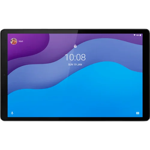 Lenovo Tab M10 (2nd Gen) WiFi , 10.1” HD, 4GB RAM, 64GB eMMC, Android 10, Iron Grey + Folio Case, 2Y