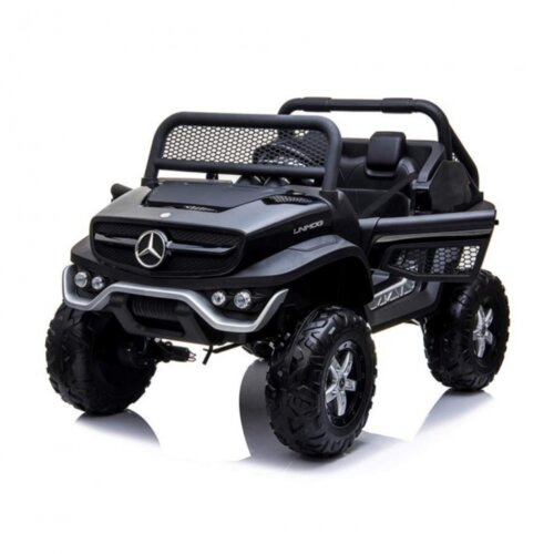 Olimp Sport Dečiji Auto na akumulator Mercedes 291 Unimog Crni Slike