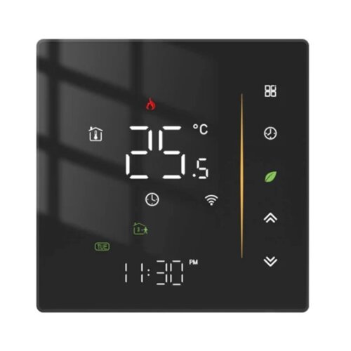 Moes® zht-006-gc-bk-ms pametni termostat za bojler (voda/gas) crni smart zigbee ( 400-1188 ) Cene