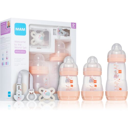 Mam Welcome to the World Pink poklon set (za bebe) Slike