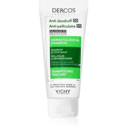 Vichy Dercos Anti-Dandruff &scaron;ampon proti prhljaju za normalne in mastne lase 95 ml Cene