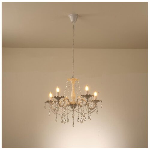  Luster na lancu KRISTALLO 5xE14/15W/230V Cene