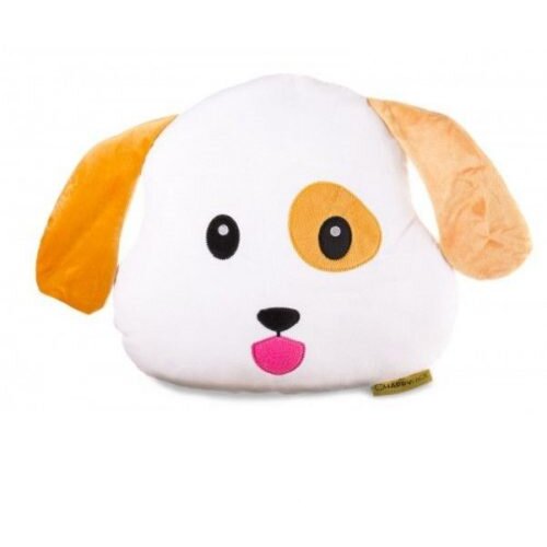 HappyFace Blazina pli&amp;scaron;asta emoji v obliki kužka 32cm Slike
