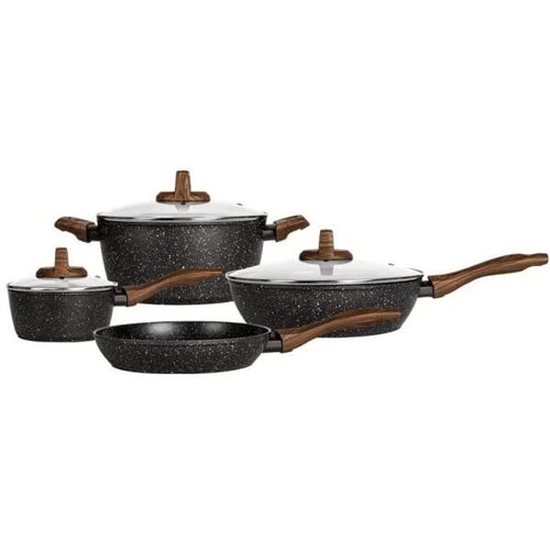 SMILE MGK-24 7-piece cookware set with deep frying pan Cijene