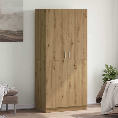  Ormar Artisan hrast 90x52x200 cm izrađeno drvo Slike