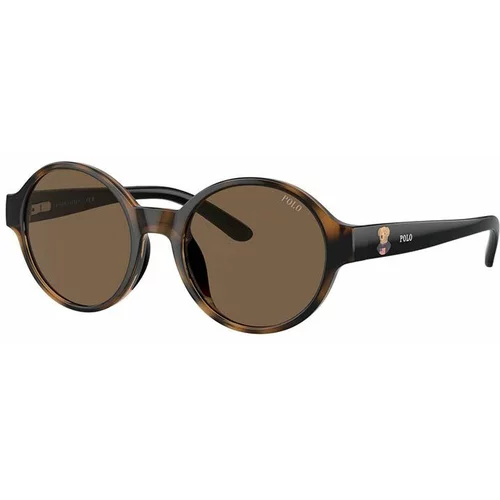 Polo Ralph Lauren Dječje sunčane naočale boja: smeđa, 0PP9508U