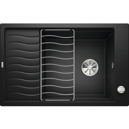 Blanco sudoper ELON XL 6 S InFino SILGRANIT ANTRACIT, s dalj. upr. Slike