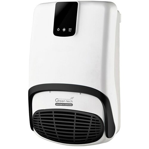 Greentech Ventilatorska grijalica HBH-2005WB (2.000 W, Kapacitet grijanja prostorije: 20 m², Bijela, crna, IP23) + BAUHAUS jamstvo 5 godina na uređaje na električni ili motorni pogon Cijene