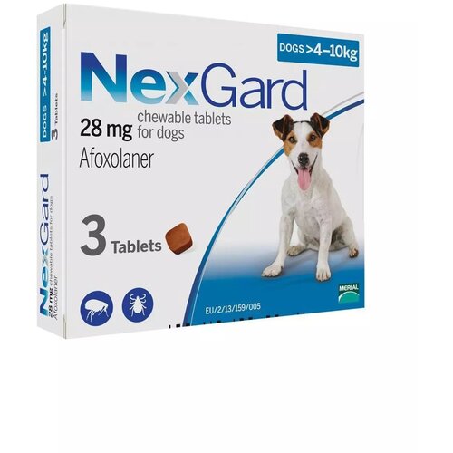 Merial NexGard za pse S 4-10kg AKCIJA -29% Cene
