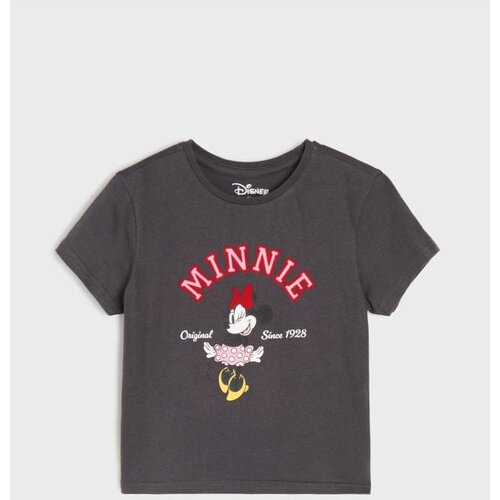 Sinsay Pamučna majica s printom Minnie Mouse Slike