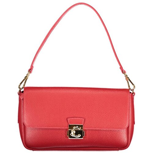 Coccinelle C-Me Lock Large ženska kožna torba 29x16x6 cm crvena Slike