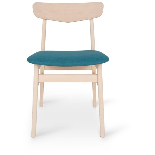 Hammel Furniture Blagovaonska stolica tirkizna/prirodna boja od bukovog drveta Mosbol - Slike