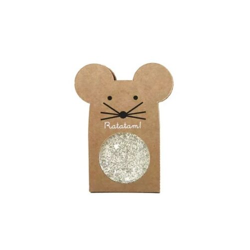 Ratatam glitter loptica skočica - srebrni miš ( BRS-043 ) Cene