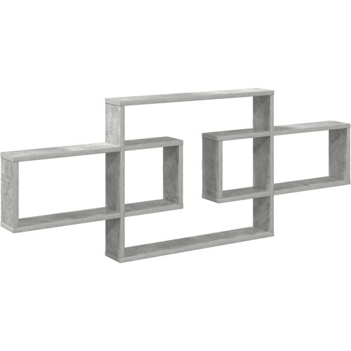 vidaXL Zidna polica Betonska siva 130 x 10 x 50 cm Konstruirano drvo - Betonska siva Cene