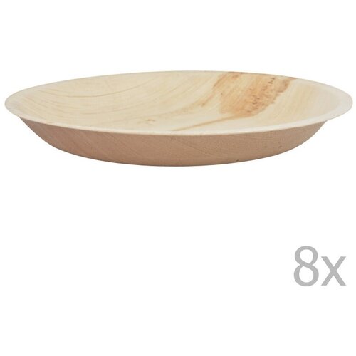 Esschert Design Komplet 8 krožnikov za enkratno uporabo, ⌀ 17 cm Slike