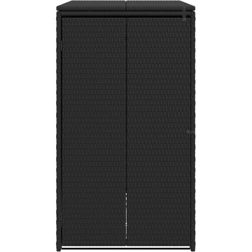  Kutija za smeće Crna 65 x 80 x 115 cm Polietilen Slike