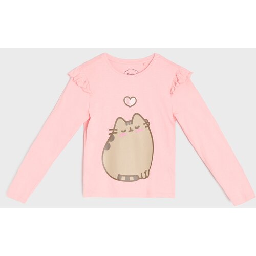 Sinsay Paket od 2 majica s dugim rukavima Pusheen the cat Slike