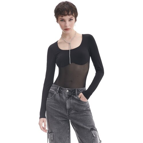 Cropp ženski bodi - Crna  2404W-99X Cijene