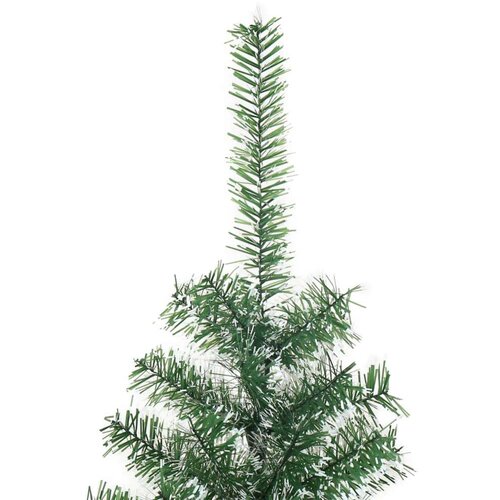 vidaXL Umetna novoletna jelka s snegom zelena 240 cm Cene