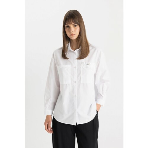 Defacto Relax Fit Poplin Long Sleeve Shirt Tunic Slike