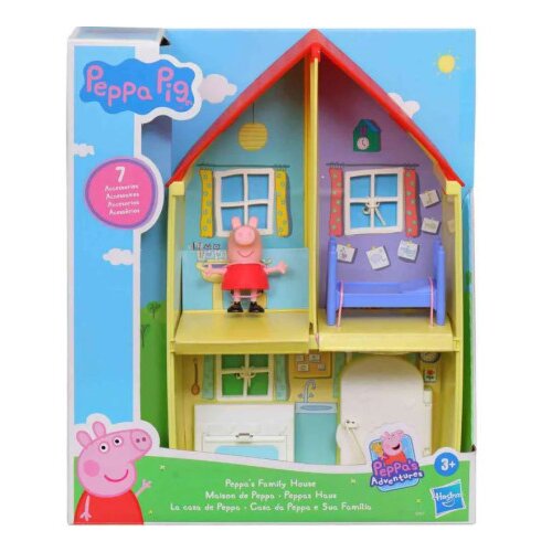 Peppa Pig Igralni set družinska hiša Cene