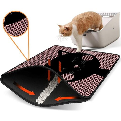 WALLXPERT Nrszn0228 multicolor cat litter mat Cene