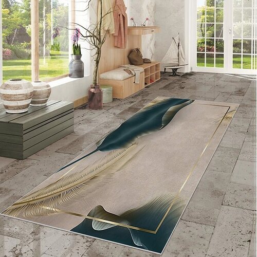  Staza za sobu 80x160 SS-059 - Zeleno pero Cene