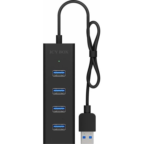 Icybox 4-portni Hub s priključkom USB-A 3.0 IB-HUB1409-U3 Cene