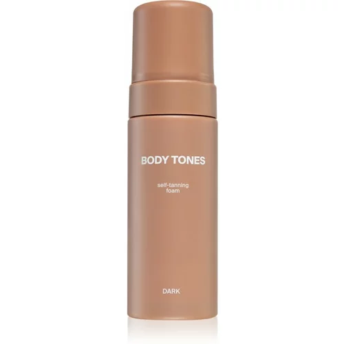 Body Tones Self-Tanning Foam Dark pjena za samotamnjenje za tijelo 155 ml