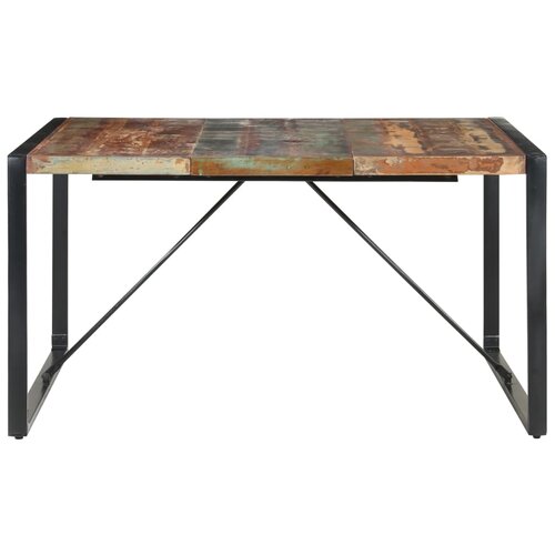Maison Chic Jedilna miza - Kuhinjska miza - Jedilni stol 140x140x75 cm trden predelan les, (21715088) Cene