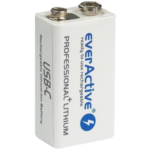  Rechargeable battery 6F22 /9V Li-ion 550 mAh with USB TYPE C Cijene