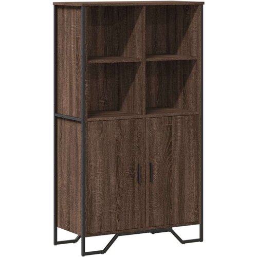 vidaXL Visoka komoda boja hrasta 79,5x35,5x137,5 cm konstruirano drvo Cijene