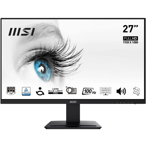  27" MSI PRO MP273A 100Hz Display