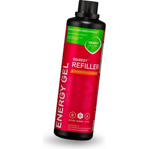 Squeezy Energy Gel Refiller - pomaranča-breskev Slike