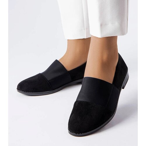 Gemre Black flat heel shoes Stoney Cijene