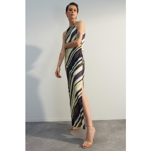 Trendyol Multi-Colored Sleeveless Woven Dress Slike