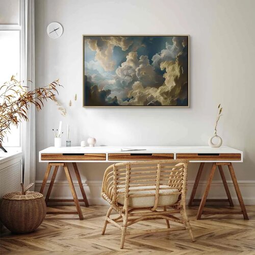  Slika - Sun and Shadows: A Theatrical Display of Nature High Above the Earth 90x60 Cijene