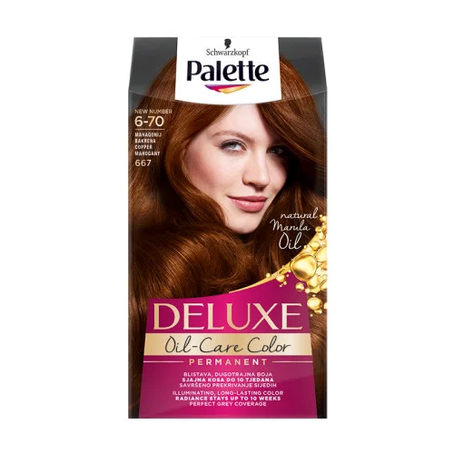 Schwarzkopf Palette boja za kosu - Deluxe - 6-70 Copper Mahogany