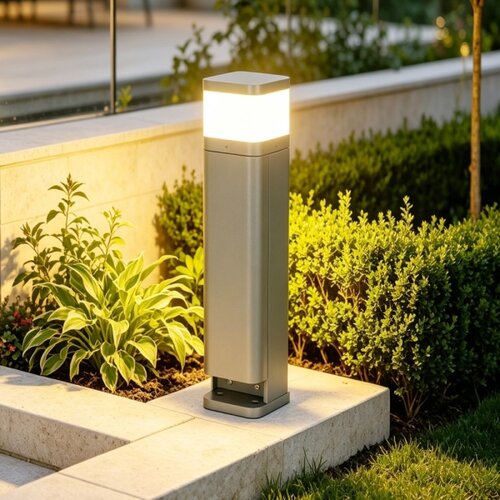 Brilagi Spolja&amp;scaron;nja lampa sa 2 SCHUKO PILLAR utičnice 1xG9/11W/230V IP44 siva Slike