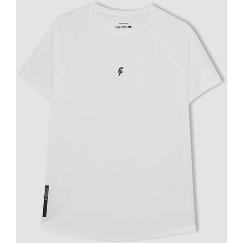 Defacto Slim Fit Crew Neck Printed T-Shirt Slike