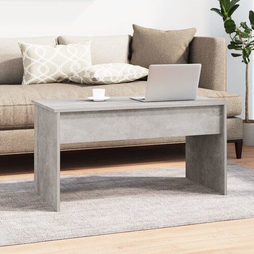  Stolić za kavu boja betona 102x50,5x52,5 cm konstruirano drvo Slike