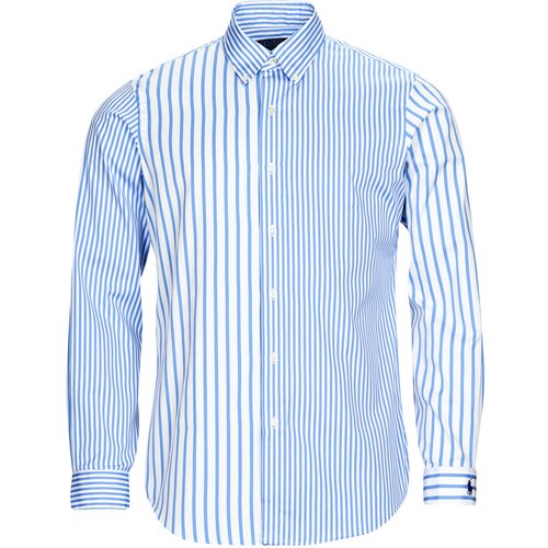 Polo Ralph Lauren CHEMISE AJUSTEE EN POPLINE DE COTON COL BOUTONNE Vi&amp;scaron;ebojna Slike