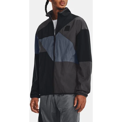 Under Armour Curry FZ Woven Jacket-BLK - Mens