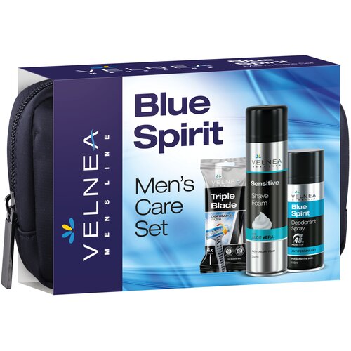 Velnea Mu&amp;scaron;ki set sa neseserom Blue Spirit Slike