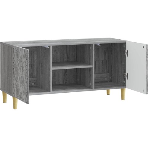  ormar 102 x 34,5 x 50 cm Siva Sonoma Konstruirano drvo Slike